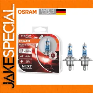OSRAM H4 9003 12V 60/55W Headlight Bulb Pair