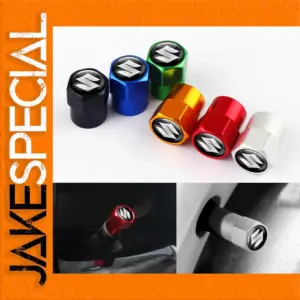 Suzuki Aluminum Valve Caps Set (4 Pieces)