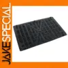 Durable Black PVC Car Floor Pad 23x15cm