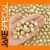 Gold Christmas Jingle Bells Set - 100pcs 20mm & 30mm