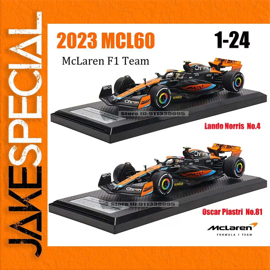 McLaren F1 2023 MCL60 Model Car 1:24 Scale 1 McLaren F1 2023 MCL60 Model Car 1:24 Scale