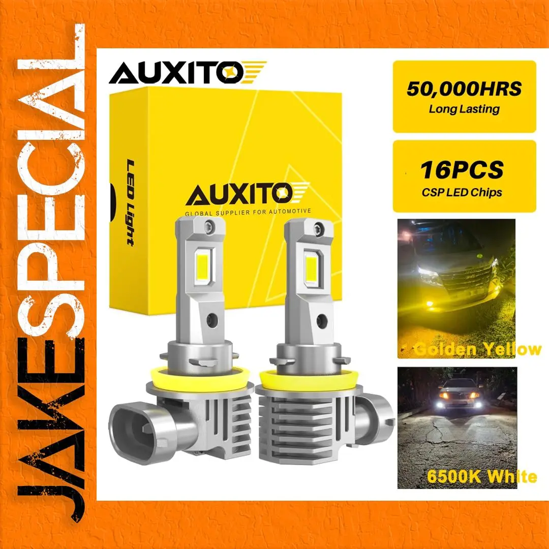 High-Power 16,000 Lumen LED Fog Light Bulbs 1 High-Power 16,000 Lumen LED Fog Light Bulbs