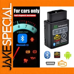 Bluetooth OBD2 Scanner for Vehicles
