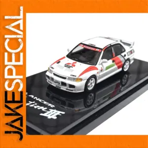 Hobby Japan Mitsubishi Lancer Evolution III Rally Model