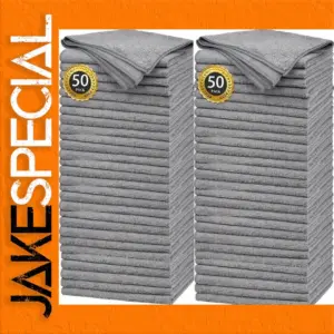 Microfiber Cleaning Towels 123cm Pack of 1-50