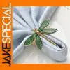 Elegant Zinc Alloy Dragonfly Napkin Ring for Weddings