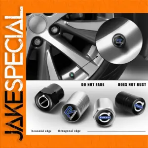 Vibrant Aluminum Valve Caps for Vehicles