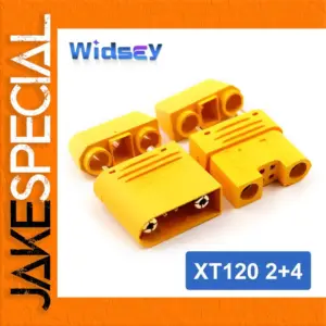 Widgey XT120 2+4 High-Current Connector Pack