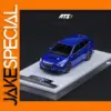 Blue 1:64 Subaru Levorg Wagon Miniature Model