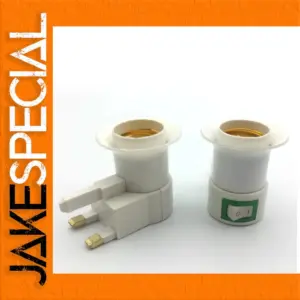 UK E27 Bulb Holder with Switch