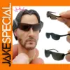 Black Sunglasses for 1/6 Scale Action Figures
