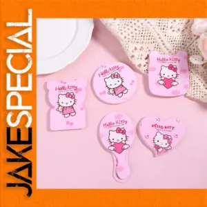 Hello Kitty Folding Mirror Comb