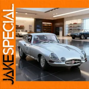 Jaguar E-Type 1:24 Scale Diecast Model