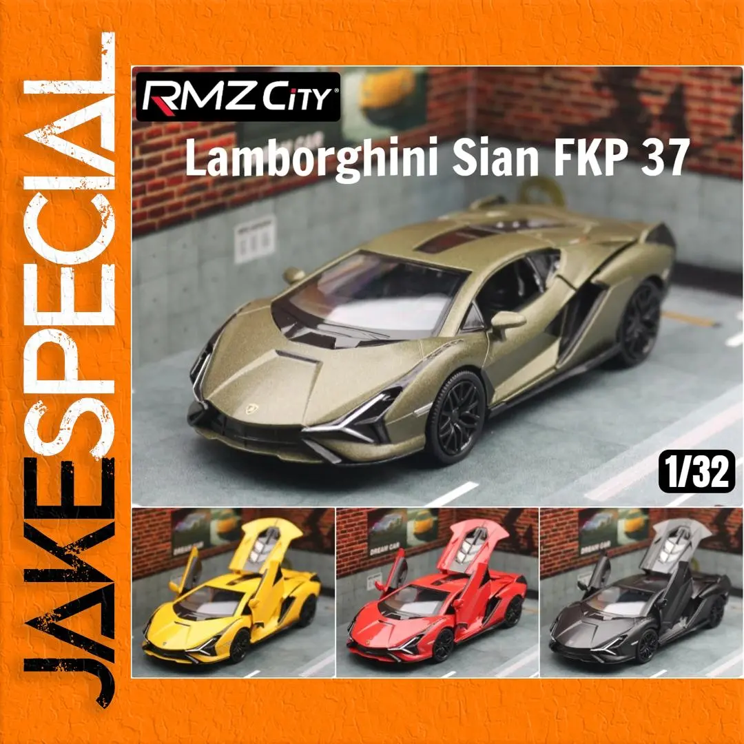 1:32 Lamborghini Sian FKP 37 Diecast Model 1 1:32 Lamborghini Sian FKP 37 Diecast Model