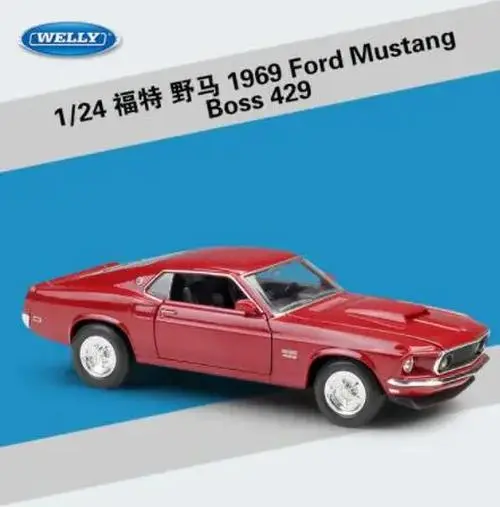 1:24 Mustang GT Diecast Model in Black Finish 12 1:24 Mustang GT Diecast Model in Black Finish - Image 12