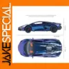 Diecast Metal Supercar Model in Blue