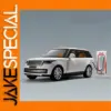 White 1/24 Range Rover SUV Diecast Model