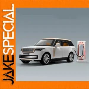 White 1/24 Range Rover SUV Diecast Model