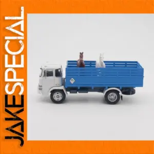 Ebro D-700 Truck 1:43 Scale Model with Horses