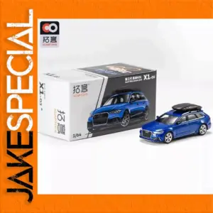 Vibrant Blue Audi RS6 1:64 Scale Model