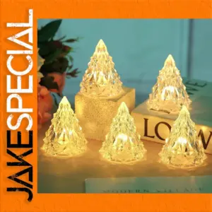 Luminous Crystalline Christmas Tree Set (1, 3, or 5)