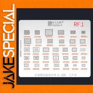High-Precision QFN Reballing Stencil 0.12mm