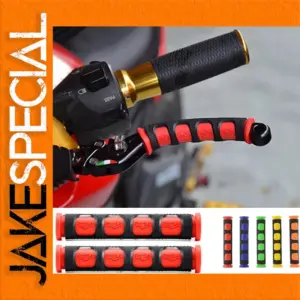 Vibrant Silicone Handle Covers for Motorcycles