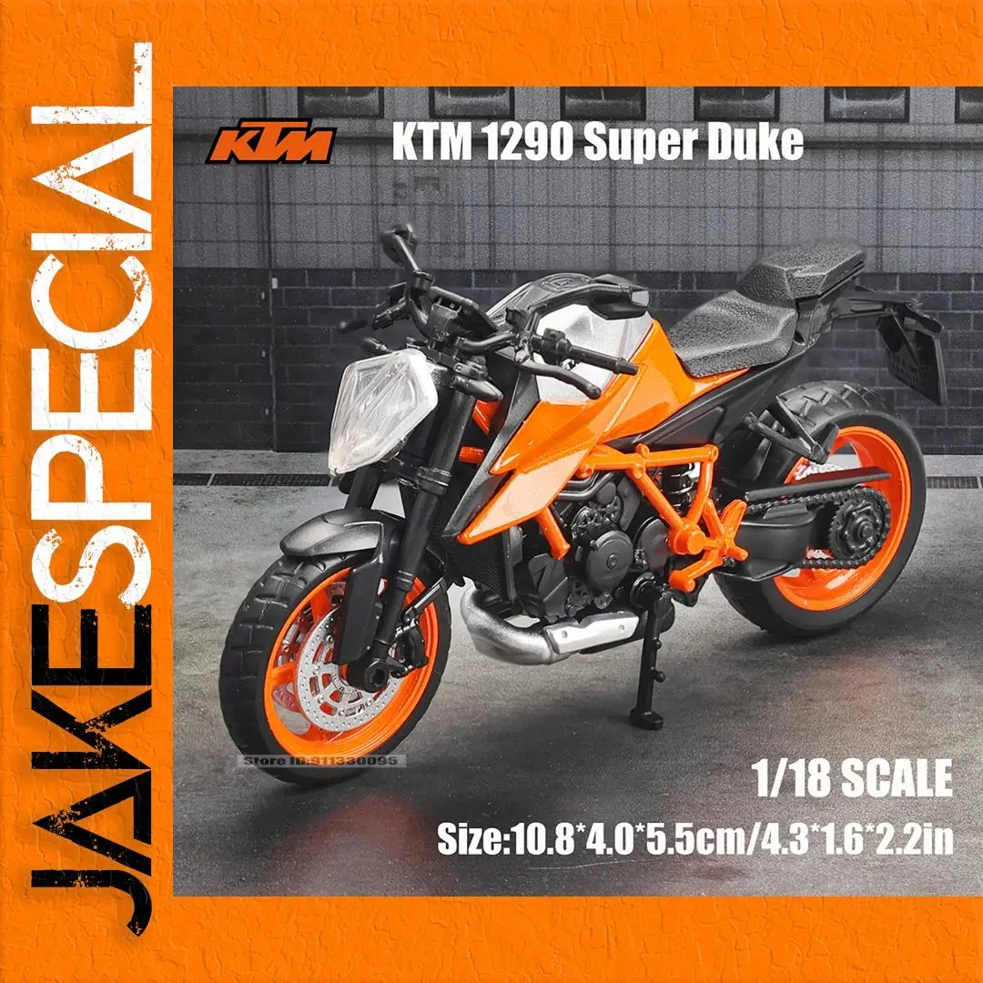 KTM 1290 Super Duke 1:18 Diecast Model 1 KTM 1290 Super Duke 1:18 Diecast Model