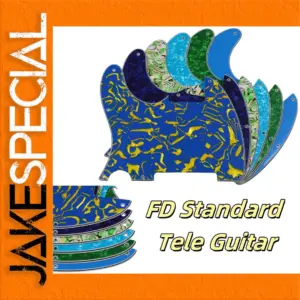 Left-Handed 62' Telecaster Pickguard with Colors