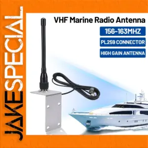 VHF Marine Radio Antenna 156-163MHz 2.0dB