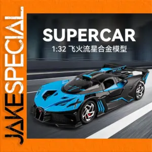 Vibrant Blue 1:32 Scale Supercar Model