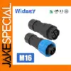 Waterproof M16 Power Connector 10A 500V
