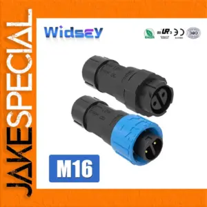 Waterproof M16 Power Connector 10A 500V