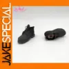 1/6 Scale Black Lace-Up Boots for Figures