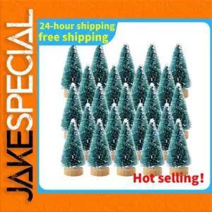 Miniature Christmas Tree Set for Decor