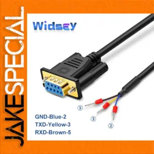 DB9 RS232 Serial Cable 0.5m-10m