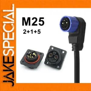 M25 Lithium Battery Connector for EVs