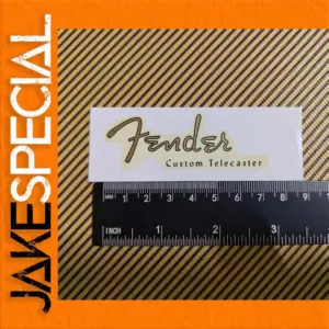 Vintage Custom Bass Guitar Decal Set for ST/Tele