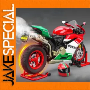 1:9 Scale Diecast Racing Motorcycle Model