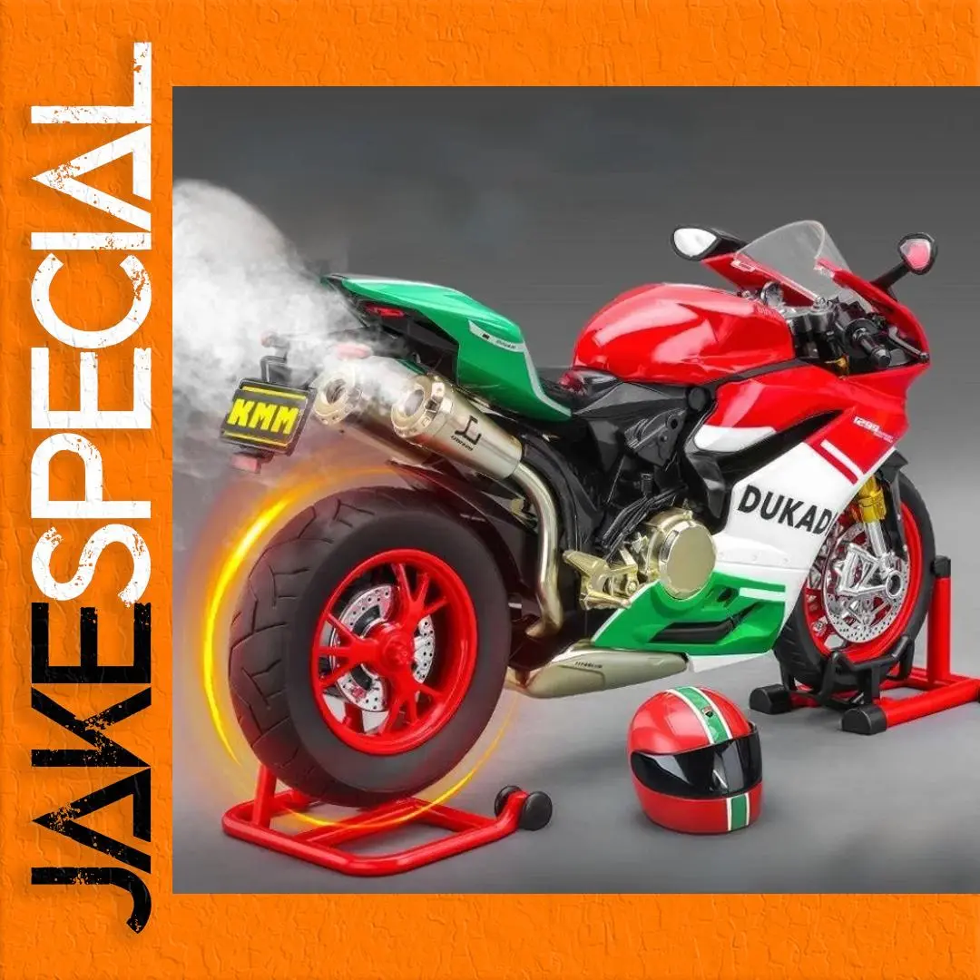1:9 Scale Diecast Racing Motorcycle Model 1 1:9 Scale Diecast Racing Motorcycle Model