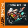 KTM RC8 1199 1:12 Scale Diecast Motorcycle Model