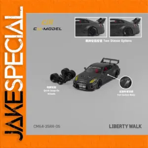 Nissan 35GT-RR JPS LBWK Diecast Model