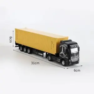 1:50 Scale Diecast Metal Container Truck Model 29 b794df12bbd5415987380351 upscaled