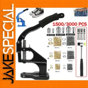 Heavy-Duty Cast Iron Grommet Press Kit