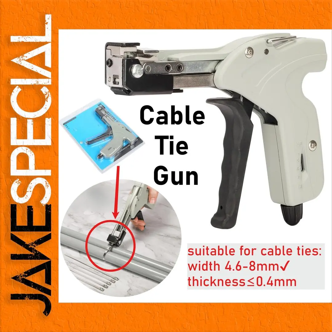 Professional Metal Cable Tie Gun in Green 1 Professional Metal Cable Tie Gun in Green