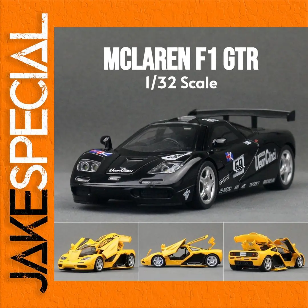 1/32 McLaren F1 GTR Diecast Model in Multiple Colors 1 1/32 McLaren F1 GTR Diecast Model in Multiple Colors