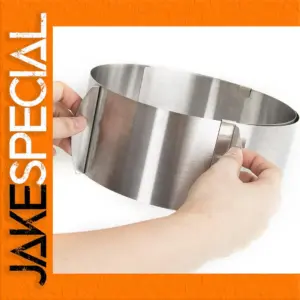 Adjustable Stainless Steel Cake Mold for Professionals