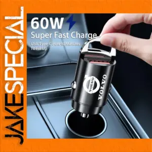 Volvo USB-C Fast Car Charger for Models XC90