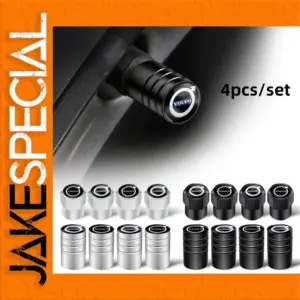 Logo Tire Valve Caps Set for Vehicles