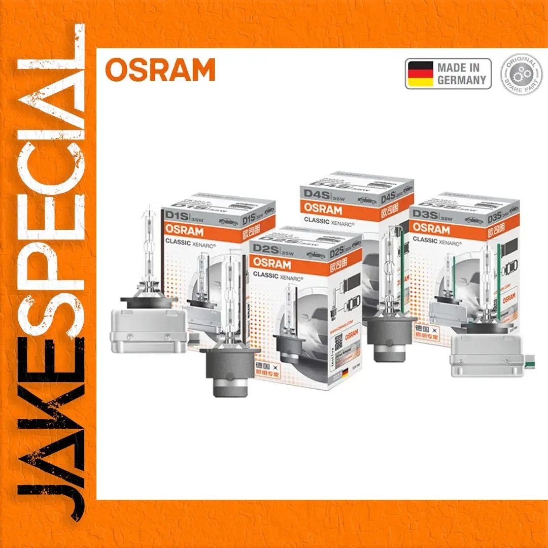 OSRAM CLC Classic HID Xenon Bulb 4200K 3200 Lumens 1 OSRAM CLC Classic HID Xenon Bulb 4200K 3200 Lumens